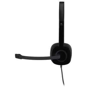 Logitech H151 Gürültü Önleyici Mikrofonlu Kulaklık - Siyah
