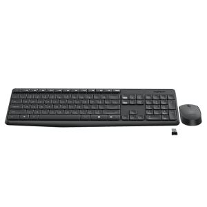 LOGITECH MK235 KABLOSUZ KLAVYE MOUSE SET-GRİ