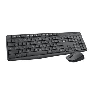 LOGITECH MK235 KABLOSUZ KLAVYE MOUSE SET-GRİ