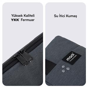 MACK MCC-701 14.1" City Fit Eco Notebook Çantası Siyah