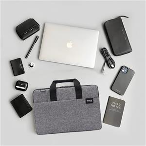 MACK MCC-702 14.1" City Fit Eco Notebook Çantası Gri