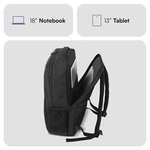 MACK MCC-807 18'' Business X Notebook Sırt Çantası Siyah
