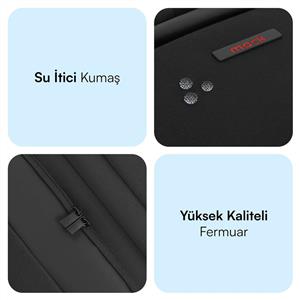 MACK MCC-807 18'' Business X Notebook Sırt Çantası Siyah
