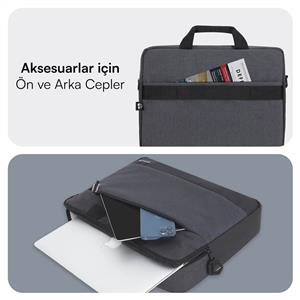 MACK MCE-1101 15.6" UNICITY Eco Notebook Çantası Siyah
