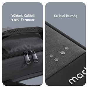 MACK MCE-1101 15.6" UNICITY Eco Notebook Çantası Siyah