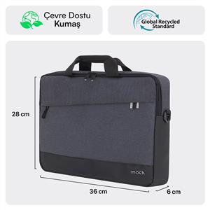 MACK MCE-1111 14.1" UNICITY Eco Notebook Çantası Siyah
