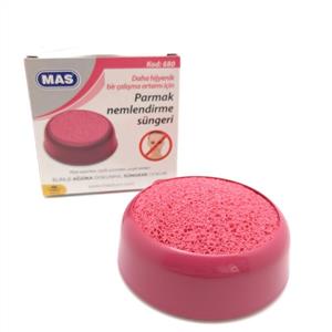 Mas Pul Parmak Nemlendirme Sungeri 680 1 Adet MAVİ MASNMLNDRMSNGR680