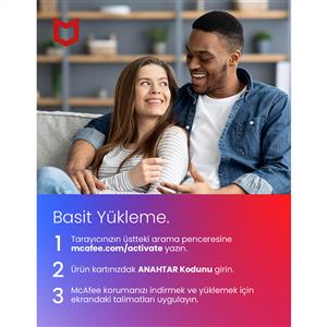 MCAFEE Total Protection Dijital Kimlik Koruma (3 Cihaz Win/MacOS/iOS/Android-1 yıl)