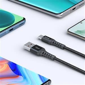 MCDODO CA-2274 USB-A TO TYPE-C Q.C 4.0 3A HIZLI DATA-SARJ KABLOSU 2M - Siyah
