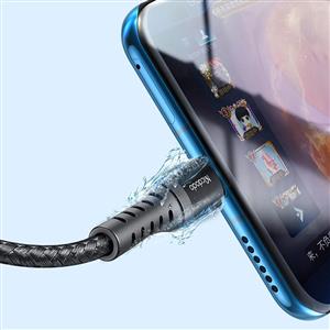MCDODO CA-2274 USB-A TO TYPE-C Q.C 4.0 3A HIZLI DATA-SARJ KABLOSU 2M - Siyah