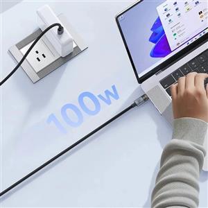 MCDODO CA-5580 100W TYPE-C TO TYPE-C KABLO 1.2M - Şeffaf