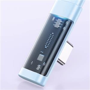MCDODO CA-3452 TYPE-C TO TYPE-C PD 65W L KABLO 1.2m - Mavi