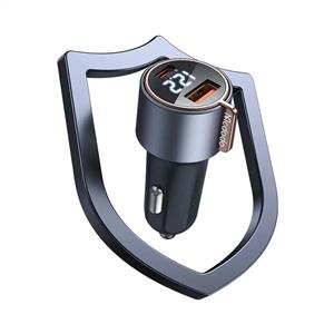 MCDODO CC-3690 75W DIJITAL EKRANLI 1XTYPE-C VE 1XUSB GIRISLI HIZLI ARAC SARJ ALETI