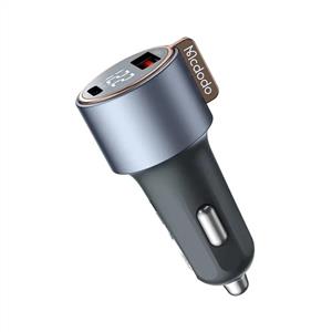 MCDODO CC-3690 75W DIJITAL EKRANLI 1XTYPE-C VE 1XUSB GIRISLI HIZLI ARAC SARJ ALETI
