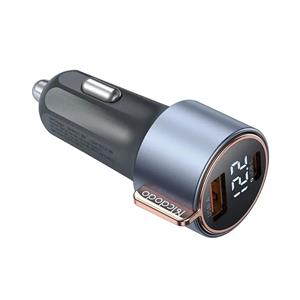 MCDODO CC-3690 75W DIJITAL EKRANLI 1XTYPE-C VE 1XUSB GIRISLI HIZLI ARAC SARJ ALETI