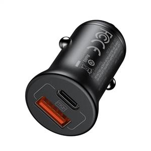 MCDODO CC-2680 45w PD 1xUsb-A 1xType-C Araç Şarj Cihazı - Siyah