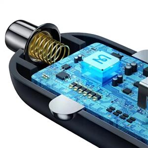 MCDODO CC-2680 45w PD 1xUsb-A 1xType-C Araç Şarj Cihazı - Siyah