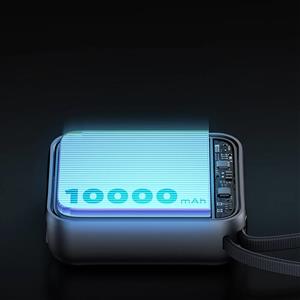 MCDODO MC-8620 10000 mAh 22.5W PD Hızlı Şarj Dahili Kablolu Powerbank - Siyah