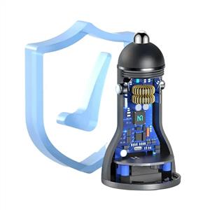 MCDODO CC-5670 95w 1xType-C 1xUsb-A Girişli Dijital Göstergeli Araç Çakmak Şarjı - Siyah