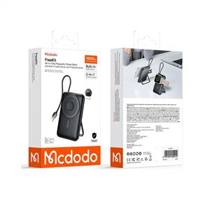 MCDODO MC-6320 2-IN-1 MANYETIK KABLOSUZ POWERBANK-APPLE WATCH UYUMLU 10000MAH 20W