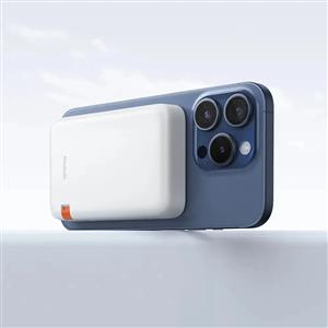 MCDODO MC-5100 15W 10000 mAh Standlı Manyetik Kablosuz Powerbank - Beyaz