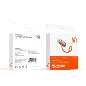 MCDODO OT-5530 Lightning To Type-C PD 60w Hızlı Şarj Dönüştürücü - Gri
