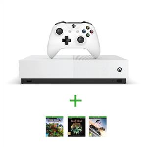 MICROSOFT XBOX ONE S 1 TB ALL DIGITAL EDT. (SEA OF THIEVES, FORZA, MINECRAFT)