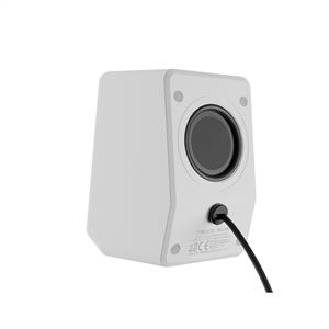 MIKADO MD-178-B 2.0 2*3W RGB USB SPEAKER-BEYAZ