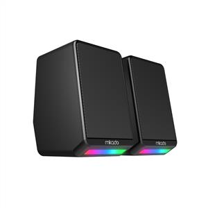 MIKADO MD-178-S 2.0 2*3W RGB USB SPEAKER-SIYAH