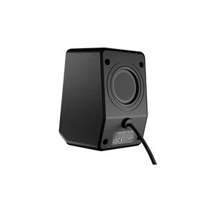 MIKADO MD-178-S 2.0 2*3W RGB USB SPEAKER-SIYAH