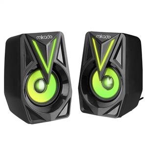 MIKADO MD-S23 GLARE 2.0 2*3W MULTIMEDYA RGB USB SPEAKER
