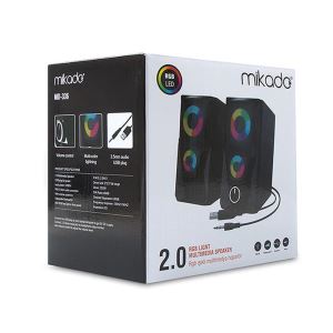 MIKADO MD-336 2.0 RGB MULTIMEDYA USB SPEAKER