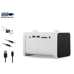 MIKADO MD-53BT SD-FM DESTEKLİ SAAT ALARMLI SPEAKER