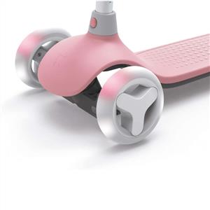 Mitu Xmp Işıklı Çocuk Scooter (Pembe)