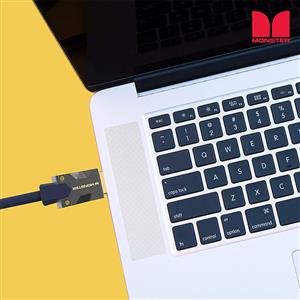 Monster M3000 HDMI 2.1 Ultra HD Kablo 8K HDR 3m - Lacivert