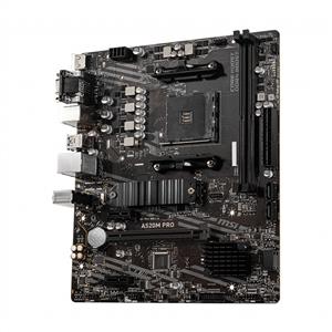 MSI A520M PRO Amd A520 Soket AM4 DDR4 4600 MHz(OC) M.2 Anakart