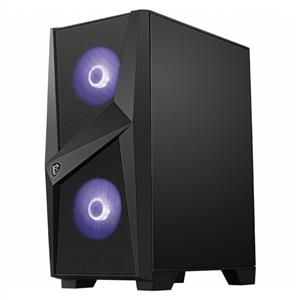 MSI MAG FORGE 100M TEMPERED GLASS 2x120mm RGB FANLI MidT ATX KASA