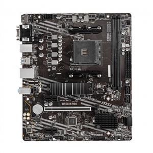MSI B550M PRO Amd B550 Soket AM4 DDR4 4600(O.C.) M.2 Anakart