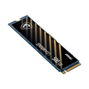 MSI SPATIUM M371 NVMe M.2 500GB SSD (2200MB Okuma / 1150MB Yazma)