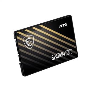 MSI 240GB SPATIUM S270 SATA 3.0 SSD (500MB Okuma / 400MB Yazma)