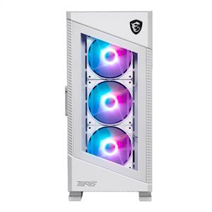 MSI MPG VELOX 100R WHITE 4x120mm ARGB FANLI MidT ATX GAMING KASA