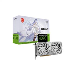 MSI GeForce RTX 4070 VENTUS 2X WHITE 12G OC GDDR6X 192Bit DLSS 3 Ekran Kartı