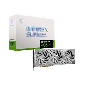 MSI GeForce RTX 4060 TI GAMING X SLIM WHITE 16G GDDR6 128 Bit DLSS 3 Ekran Kartı