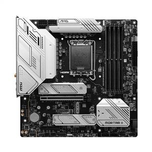MSI MAG B760M MORTAR WIFI II Intel B760 Soket 1700 DDR5 7800MHz (OC) M.2 Anakart