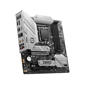 MSI B760M PROJECT ZERO Intel B760 Soket 1700 DDR5 7800MHz M.2 Anakart