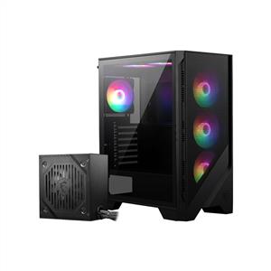 MSI MAG FORGE 120A B65 650W 80PLUS BRONZE TEMPERED GLASS RGB FANLI ATX KASA