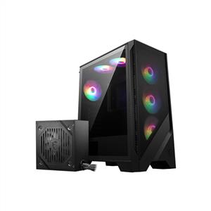 MSI MAG FORGE 120A B65 650W 80PLUS BRONZE TEMPERED GLASS RGB FANLI ATX KASA