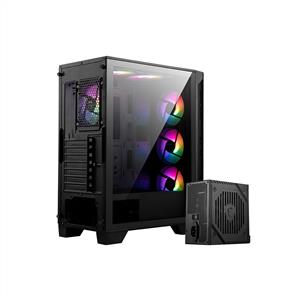 MSI MAG FORGE 120A B65 650W 80PLUS BRONZE TEMPERED GLASS RGB FANLI ATX KASA