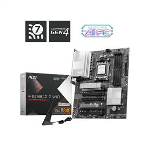 MSI PRO B840-P WIFI AMD B840 Soket AM5 DDR5 8000MHZ(OC) M.2 Anakart