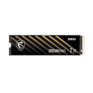 MSI SPATIUM M461 2TB NVME M.2 SSD  (Okuma 5000MB / 4200MB)